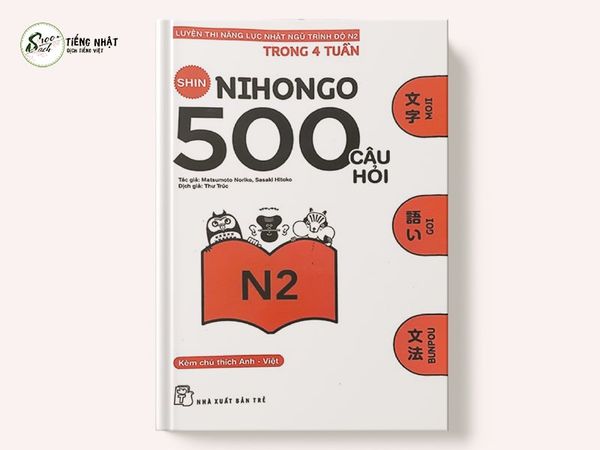 Shin Nihongo 500 câu hỏi ôn thi N2