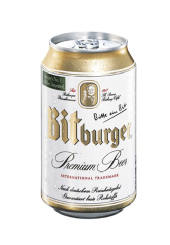  Bia Bitburger 5% Đức – thùng 24 lon 330ml 