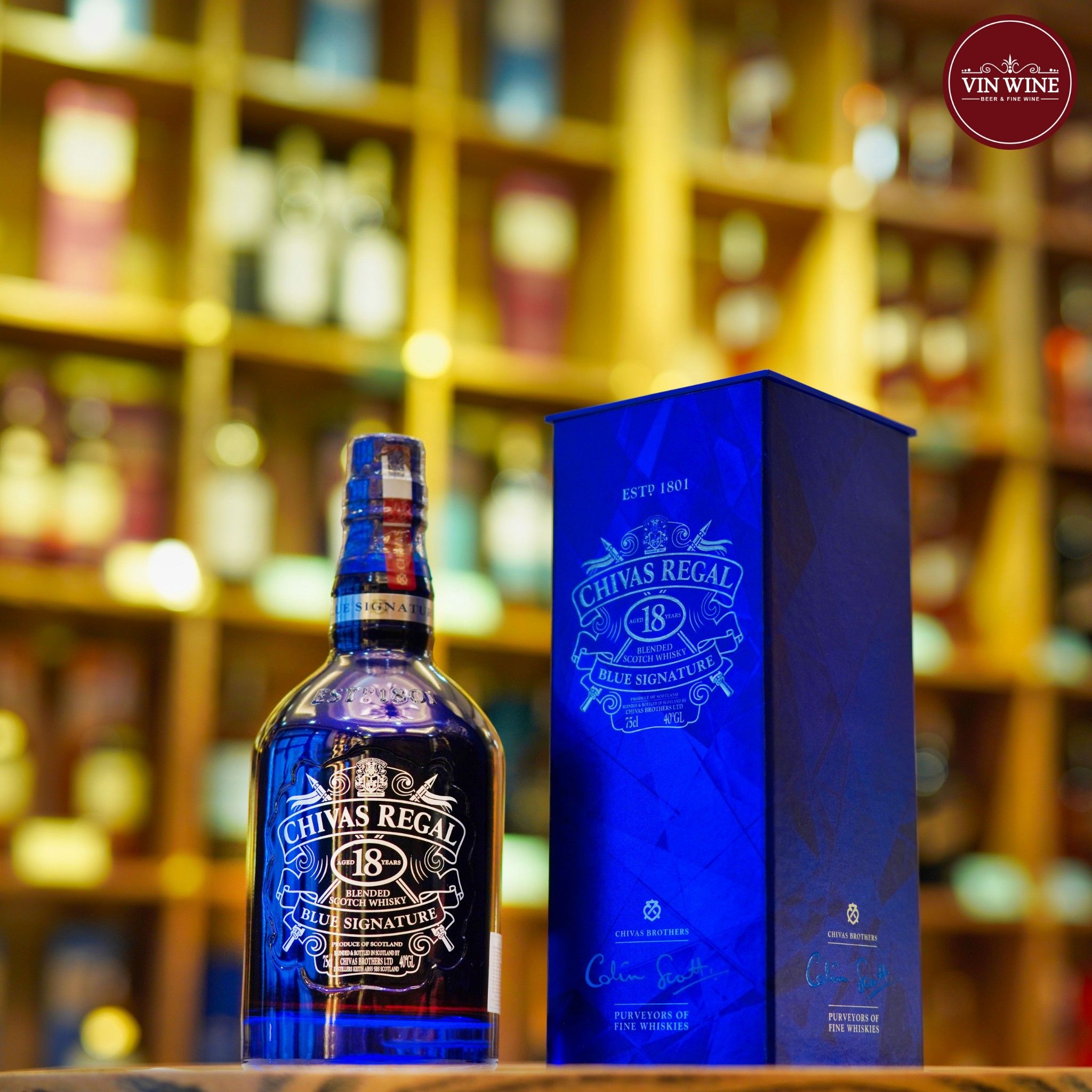 Chivas 18 Years Blue Signature