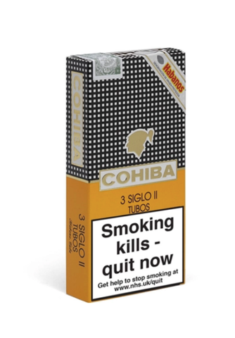  Cohiba Siglo II Cigar – Pack 3 Tubos 