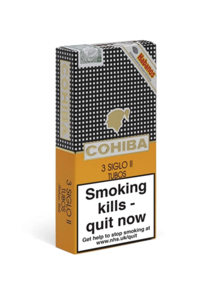 Cohiba Siglo II Cigar – Pack 3 Tubos