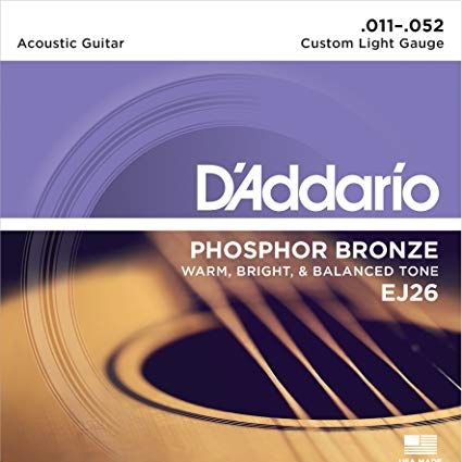 Dây Guitar Acoustic D'addario EJ26