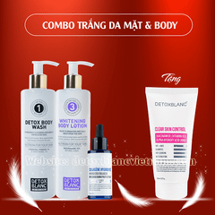 Combo Trắng Da Mặt Và Body