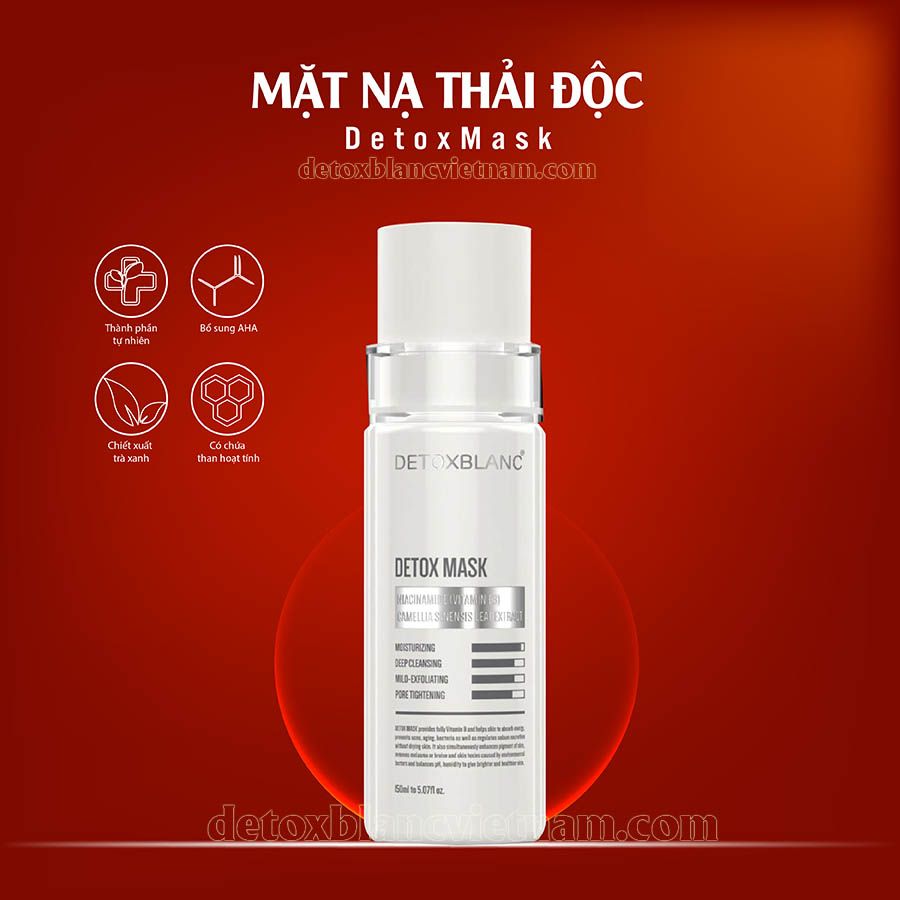 Mặt nạ thải độc trắng da Detox BlanC - Detox Mask