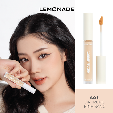  CHE KHUYẾT ĐIỂM KIỀM DẦU BỀN MÀU MATTE ADDICT CONCEALER 