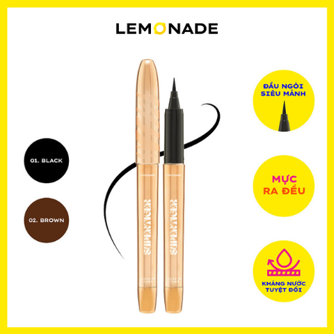  BÚT KẺ MẮT SIÊU MẢNH LEMONADE SUPERTIGER EYELINER 