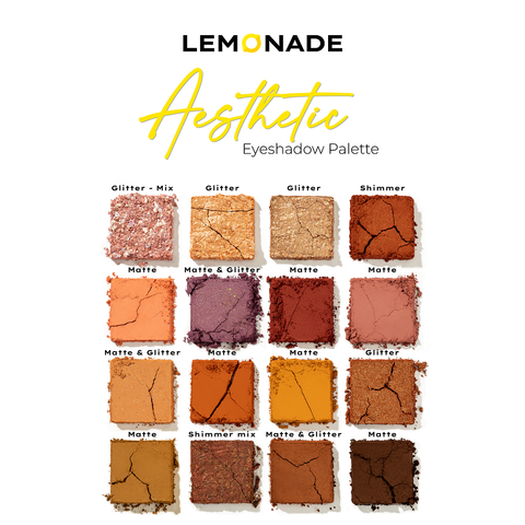  BẢNG PHẤN MẮT LEMONADE AESTHETIC EYESHADOW PALETTE 