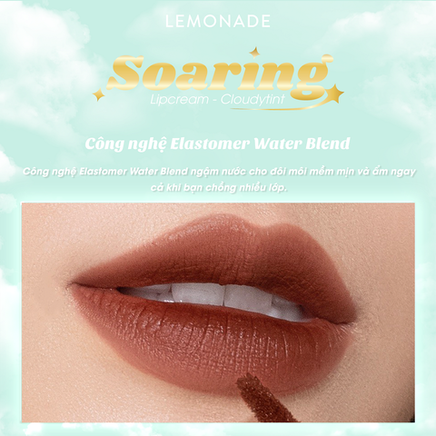  SON KEM LÌ NHẸ MÔI LEMONADE SOARING LIPCREAM 