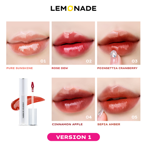  SON TINT BÓNG KHÔNG DÍNH BỀN MÀU LEMONADE MIRROR MIRROR WATER TINT 