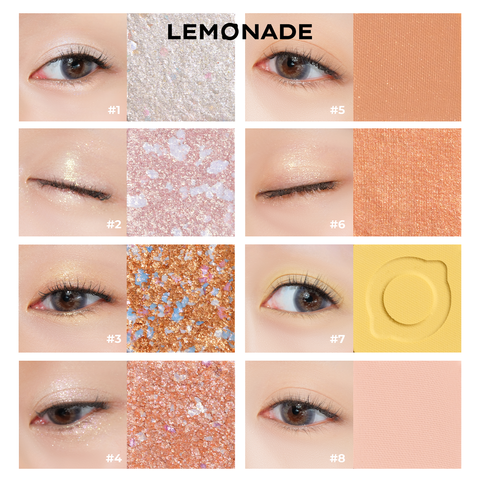  BẢNG PHẤN MẮT LEMONADE AESTHETIC EYESHADOW PALETTE VERSION 2 