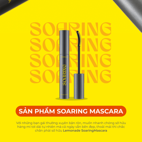  CHUỐT MI TƠI DÀI LÂU TRÔI LEMONADE SOARING MASCARA 