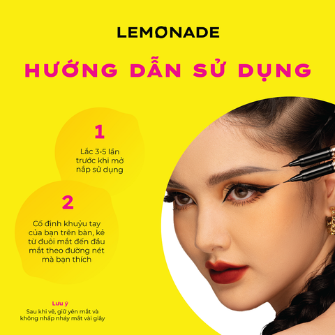  BÚT KẺ MẮT SIÊU MẢNH LEMONADE SUPERTIGER EYELINER 