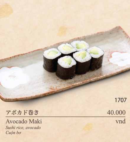  Avocado Maki 