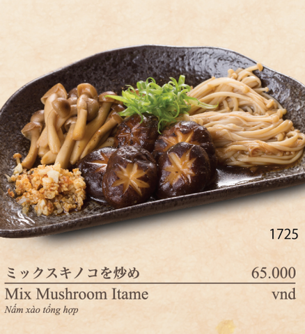  Mix Mushroom Itame 