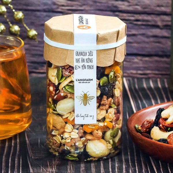 Granola siêu hạt ăn kiêng 15% yến mạch