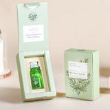 Tinh dầu nguyên chất, hương thảo rosemary, 10ml, hộp, mẫu minimal, Dalat Retro