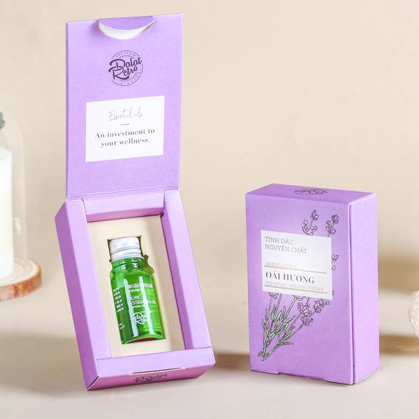 Tinh dầu nguyên chất, oải hương pháp lavender Dalat Retro