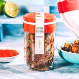 Cá chỉ vàng sấy lá chanh, hũ, 130g, mẫu tobita L'angfarm, Yumsea