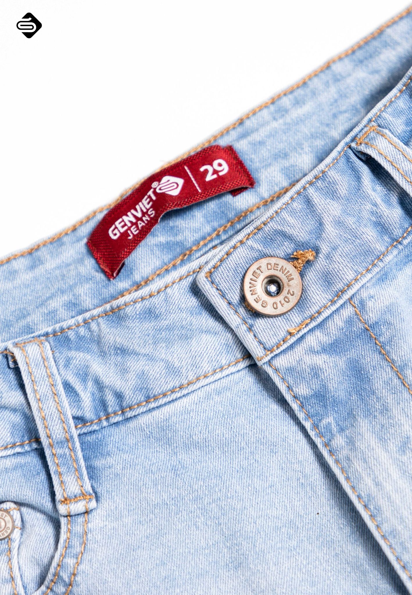  Quần Dài Nam Jeans Col Đứng T1108J8083 