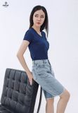  Quần Ngố Nữ Jeans Suông XQ324J8236 