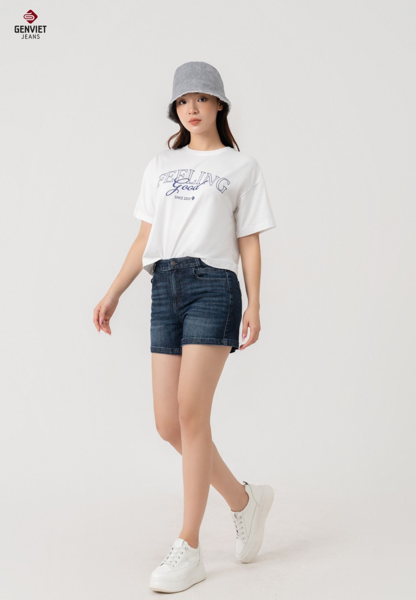  Áo Thun Cộc Tay Nữ Cotton Croptop TC329T8561 