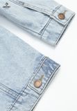  Áo Khoác 1 Lớp Nữ Jeans Suông TK124J8042 