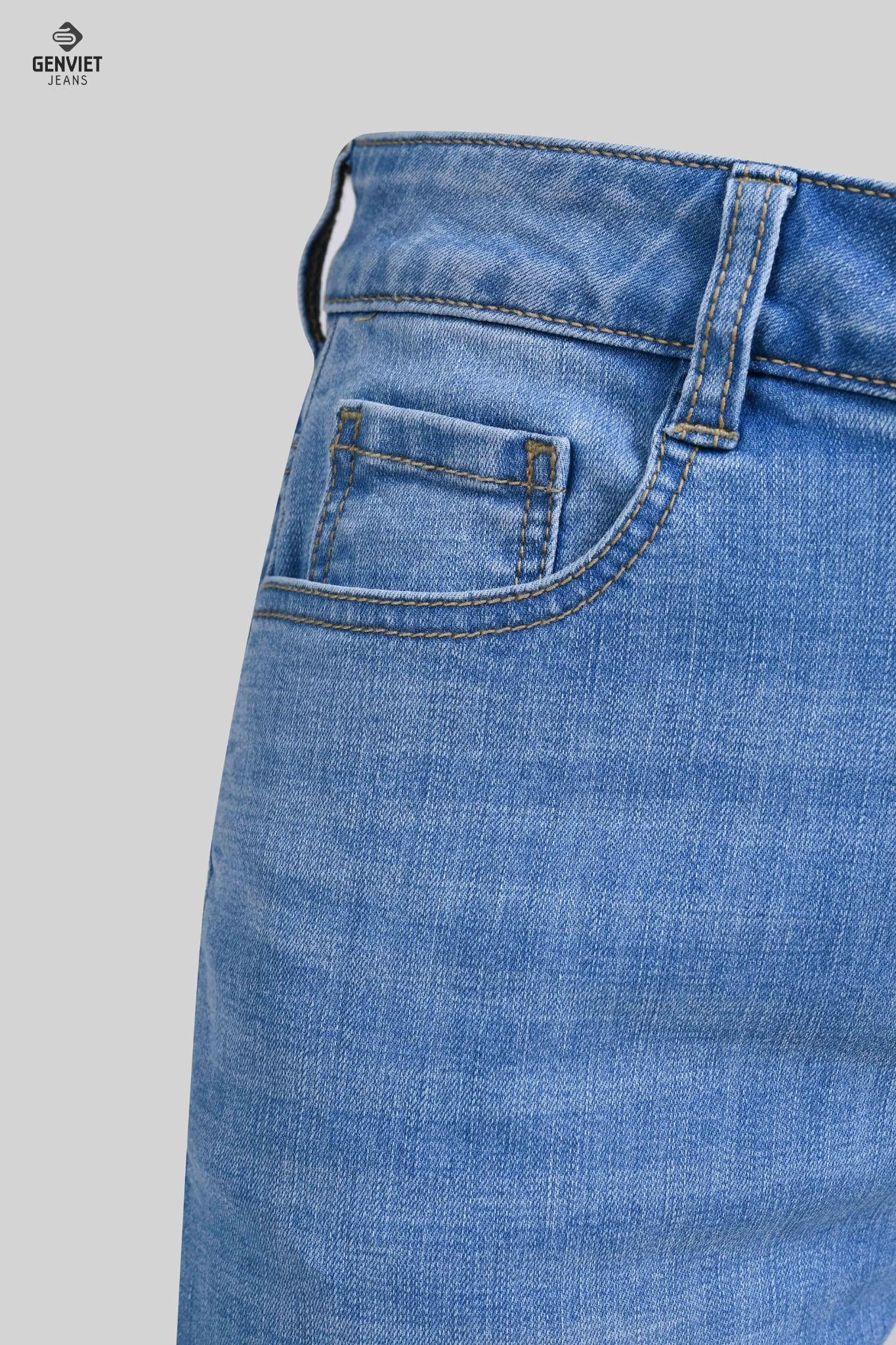  Quần Dài Nữ Jeans Vảy DQ110J8152 