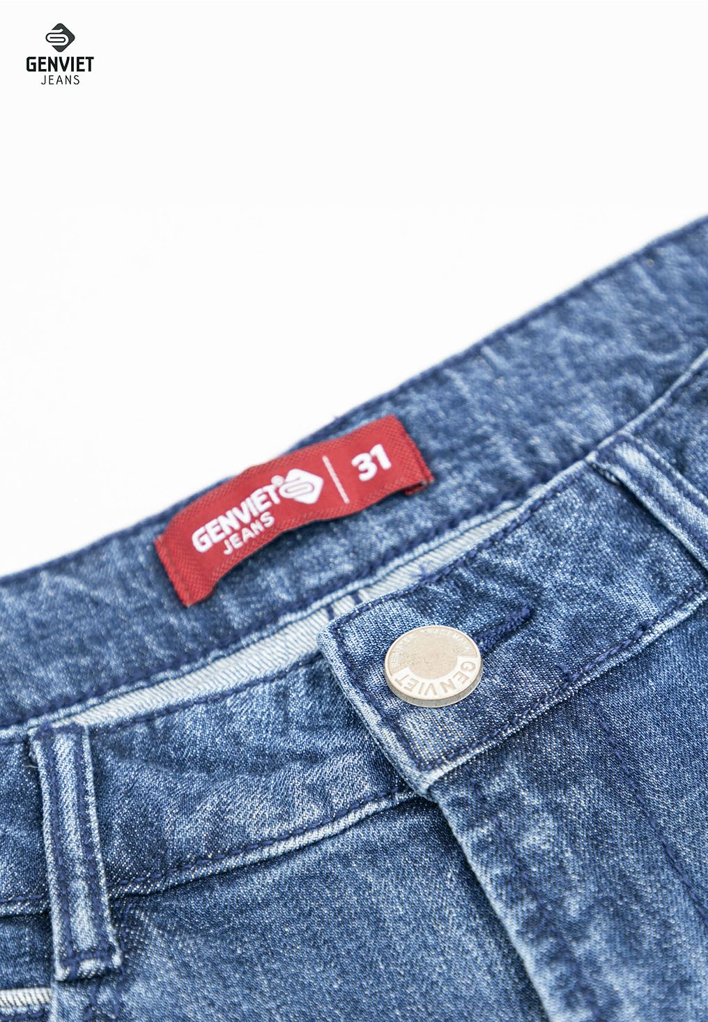  Quần Dài Nam Jeans Col Cơ Bản D1103J8129 