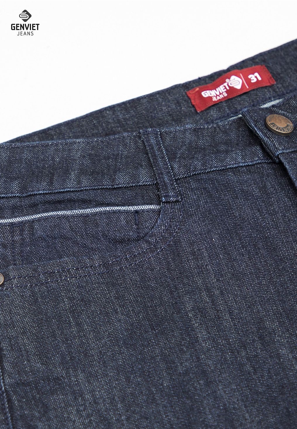  Quần Dài Nam Jeans Col Cơ Bản D1103J8129 