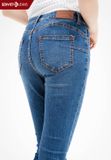  Quần Dài Nữ Jeans Col Cơ Bản DQ103J2208 