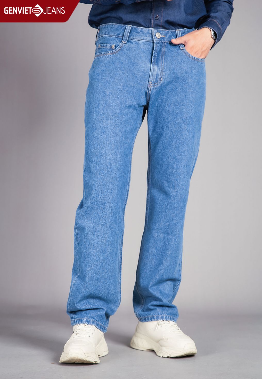  Quần Dài Nam Jeans Đứng D1109J8033 