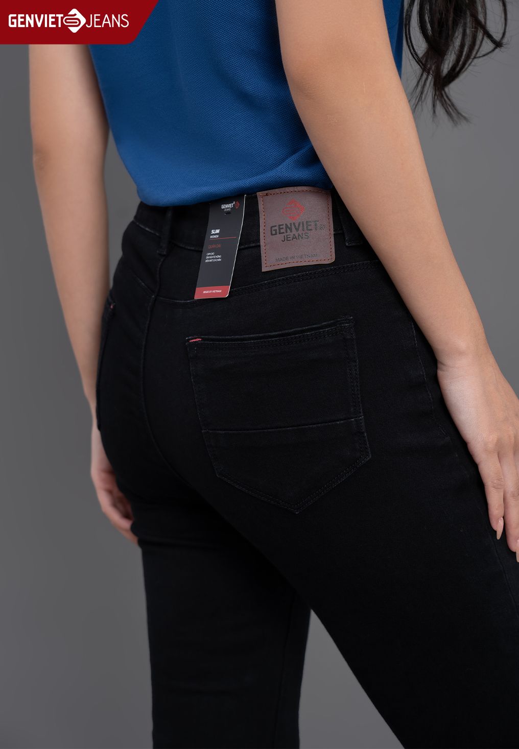  Quần Dài Nữ Jeans Col Cơ Bản TQ103J2271 