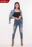  Quần Dài Nữ Jeans Col Cơ Bản TQ103J774 