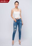  Quần Dài Nữ Jeans Col Ôm XQ102J769 