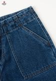  Quần Dài Nữ Jeans Col Thụng Trẻ Trung TQ104J8393 