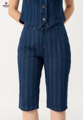  Quần Ngố Nữ Jeans Đứng Đơn Giản DQ306J8583 