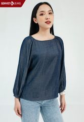  Áo Sơ Mi Dài Tay Nữ Cotton Suông TA124C1690 