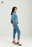  Áo Khoác 1 Lớp Nữ Jeans Ôm Vừa TK121J8044 