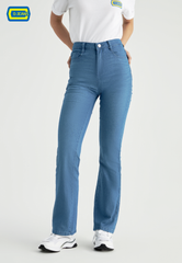  Quần Dài Nữ Jeans Vảy TQ110J8155 