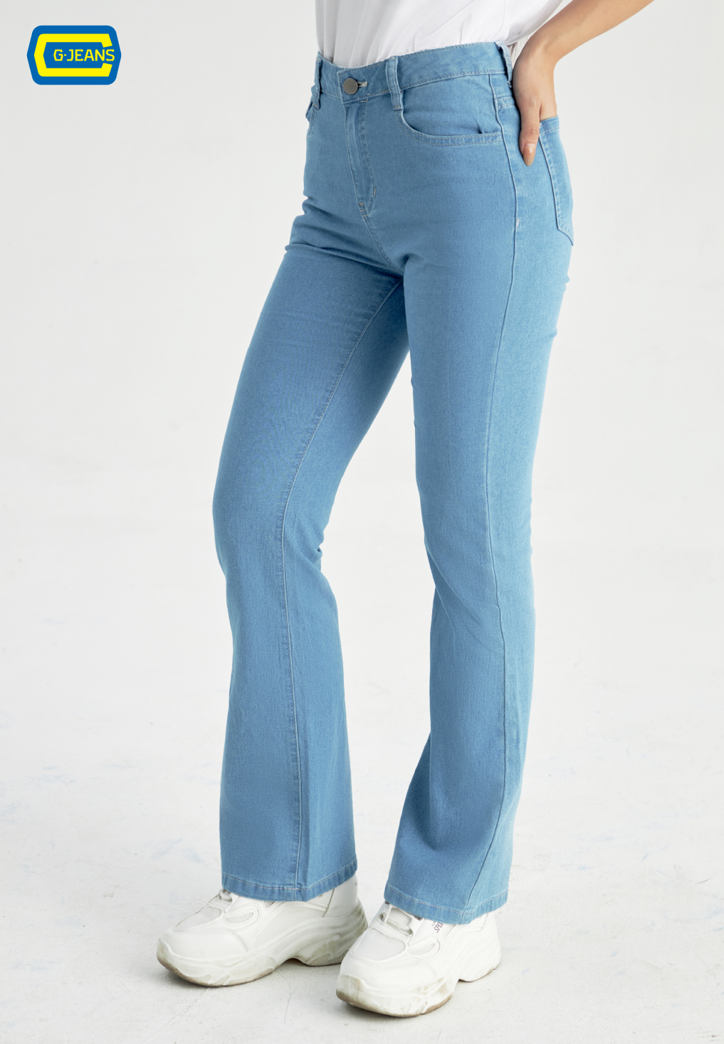  Quần Dài Nữ Jeans Vảy TQ110J8155 