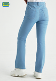  Quần Dài Nữ Jeans Vảy TQ110J8155 