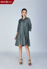  Đầm Tay Lỡ Nữ Cotton Suông XD224C1768 