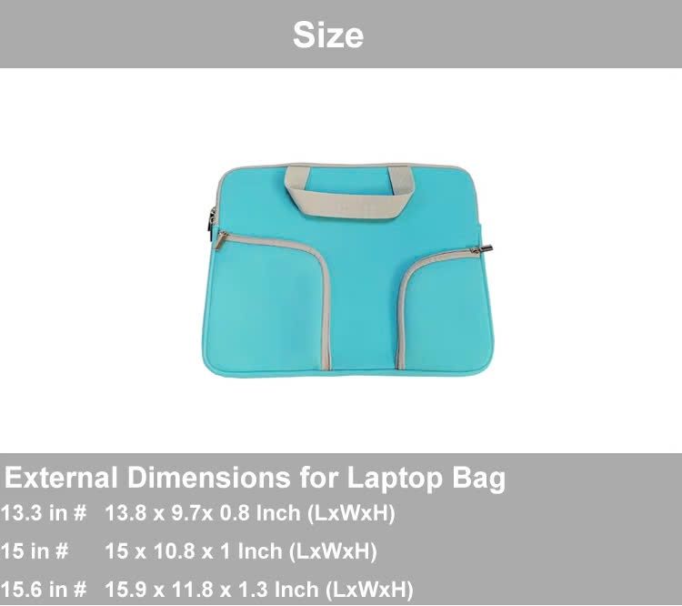 May túi bảo vệ laptop 14 inch Neoprene theo yêu cầu - TL2403