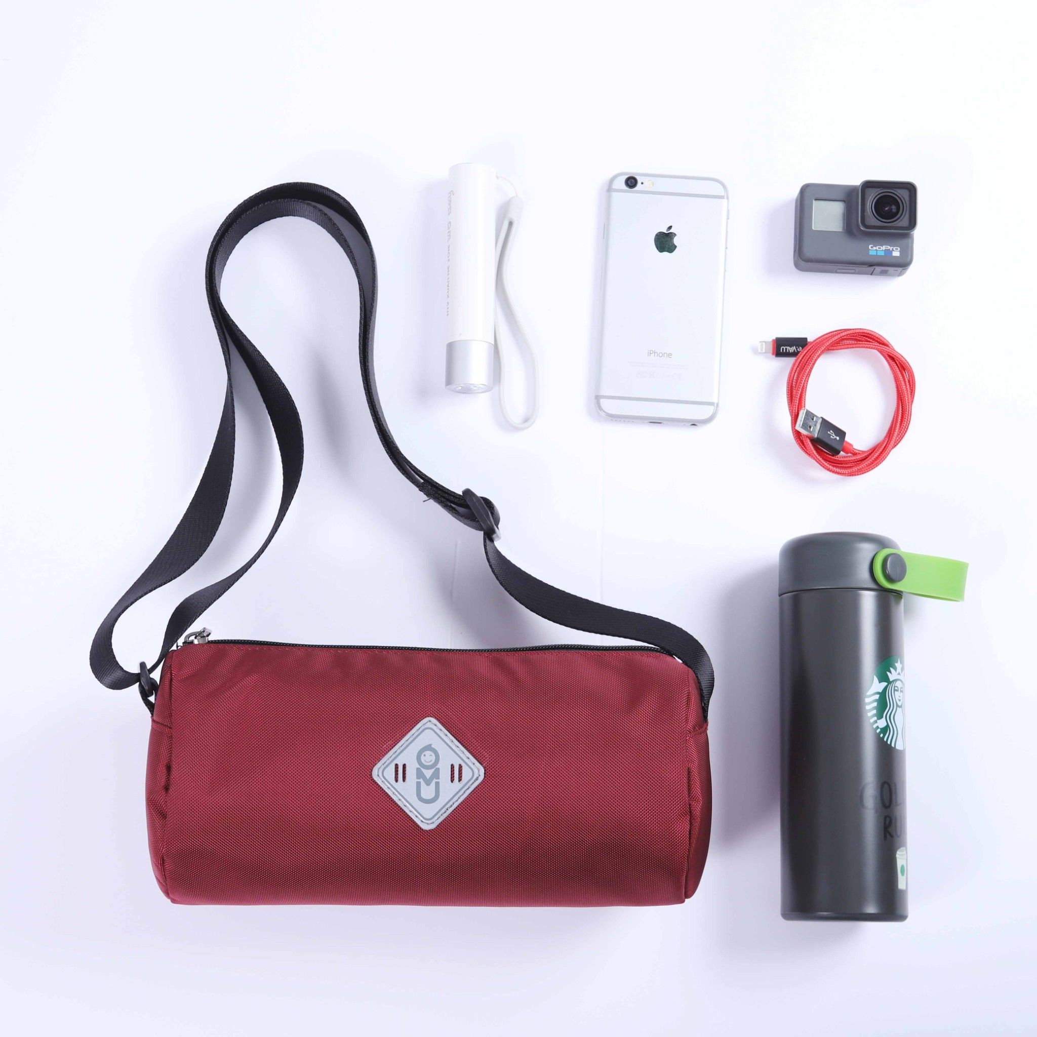 Túi Chéo MINISTAK Duffle Bags - D.Red