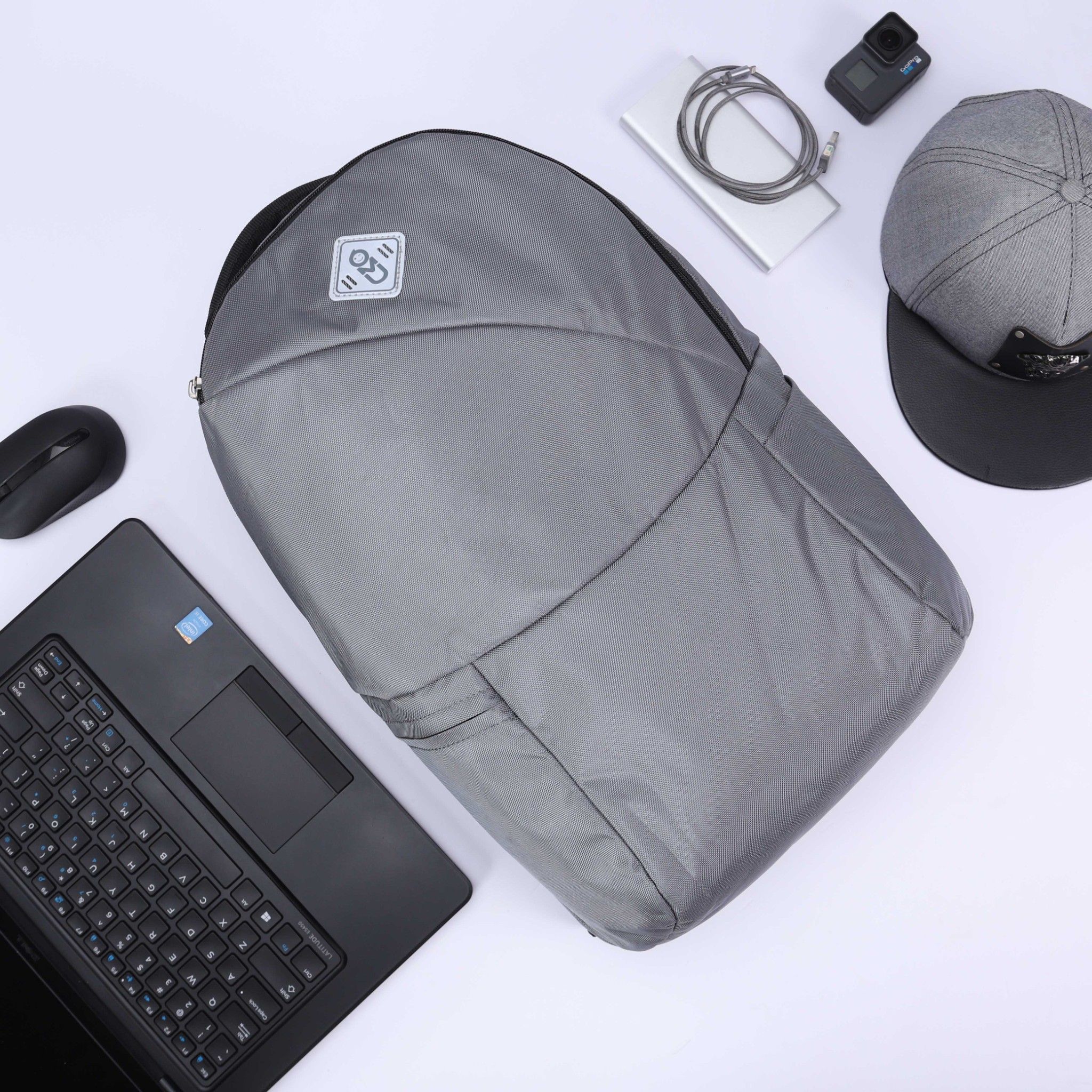  Balo UMO ENOW BackPack Grey - Balo Laptop Cao Cấp 