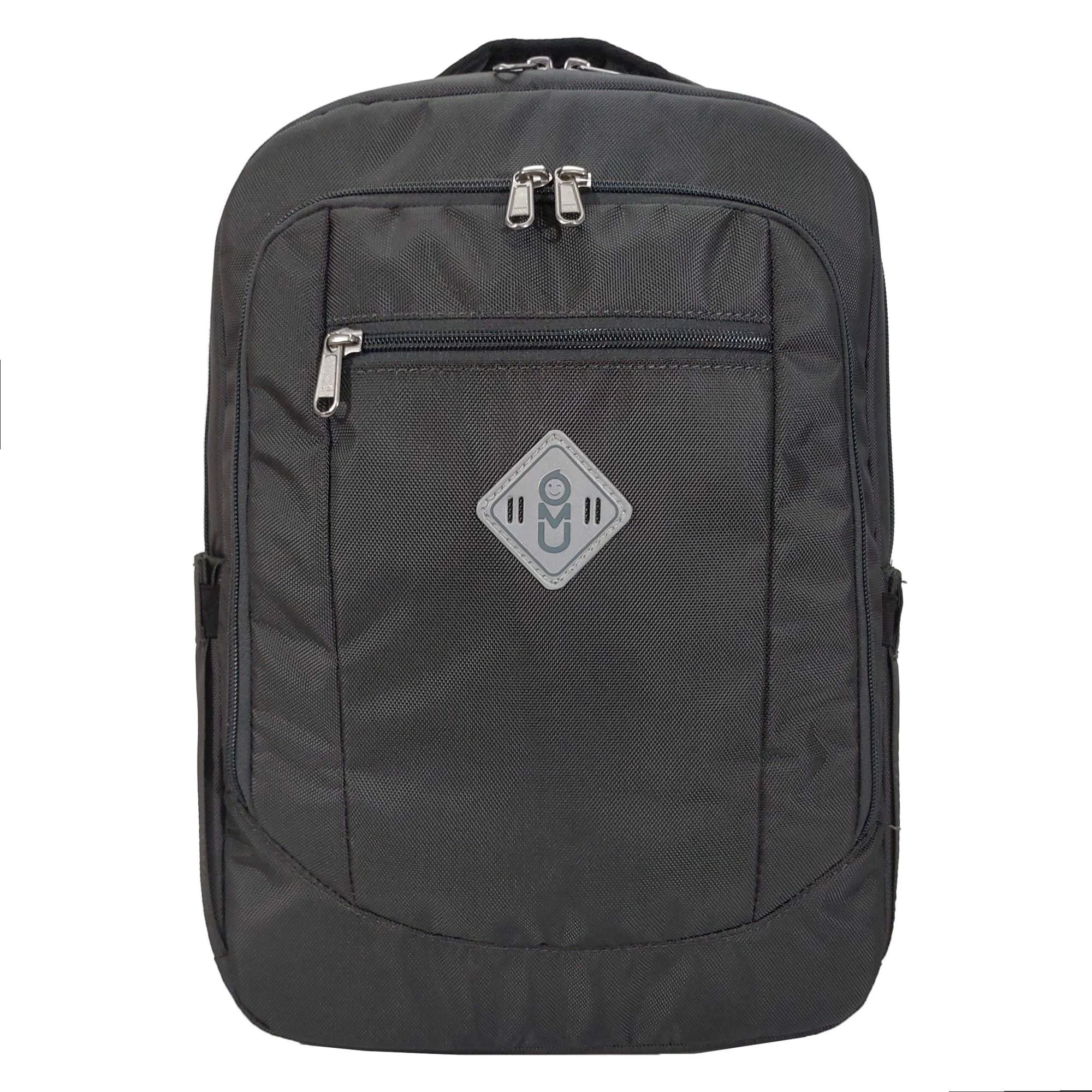  Balo UMO FOCUS BackPack Black- Balo Laptop Cao Cấp 