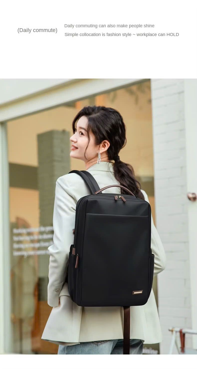May Balo Laptop Đơn Giản Đa Năng Cho Sinh Viên và Đi Làm Theo Yêu Cầu - BL24102