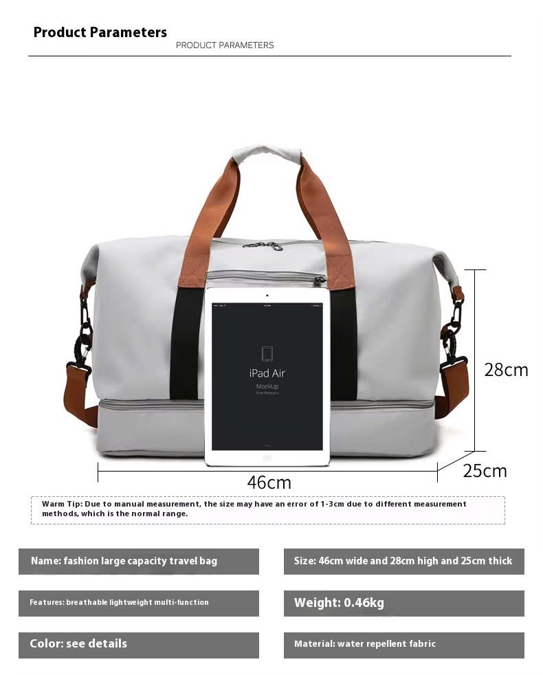 May Túi Gym Du Lịch Dung Tích Lớn - Túi Xách Thể Thao Chống Nước Đa Năng Theo Yêu Cầu - BL24145