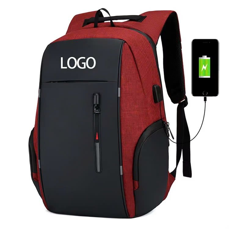 May Balo Laptop 15.6 Inch Chống Nước, Chất Liệu Nylon Polyester, Thời Trang, In Logo Theo Yêu Cầu - BL2416
