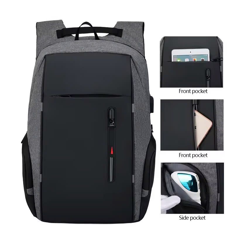 May Balo Laptop 15.6 Inch Chống Nước, Chất Liệu Nylon Polyester, Thời Trang, In Logo Theo Yêu Cầu - BL2416